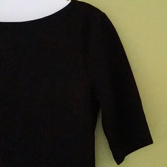 Modcloth Sugarhill Boutique Black Dress Sz 4 - Picture 3 of 7